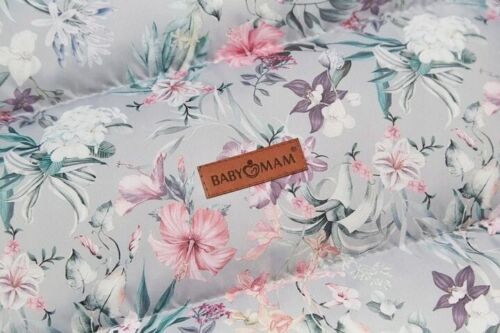 Lavender Garden Baby Footmuff Collar Stroller Pushchair Sleeping Bag Husky Warm