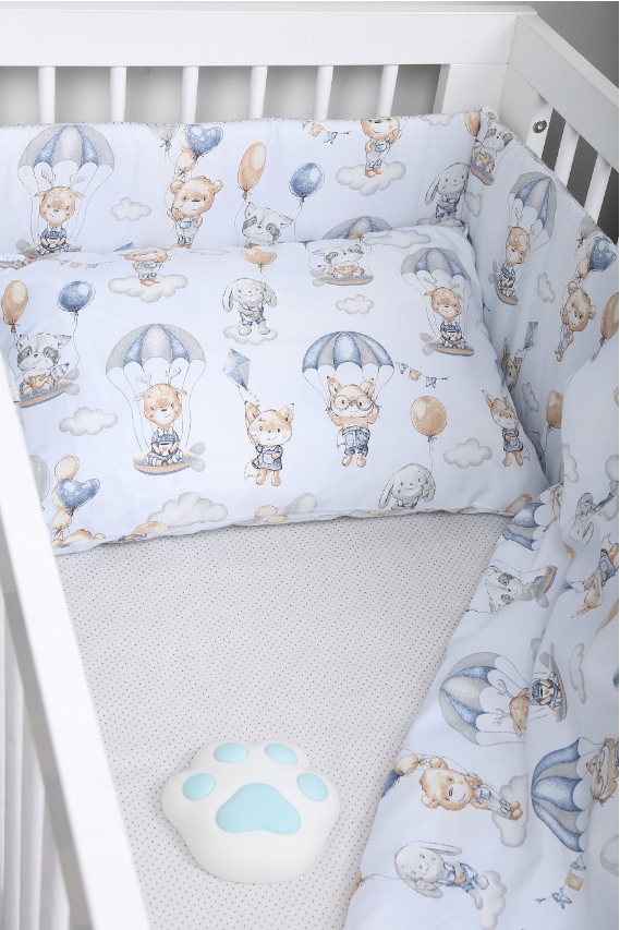 2Pc 135x100 Walk In The Clouds Baby Bedding Set Cotton Pillow Case Duvet Cover