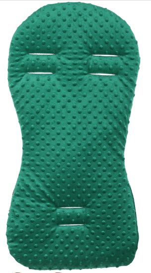 Universal Seat Liner Pushchair Double Sided Buggy Stroller 71x35cm Green/ Camping