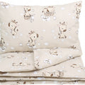 120x90 2Pc Baby Bedding Duvet Cover Set fit Cot Cotton Giraffe