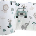 Baby Bedding BUMPER 190 cm Half CotBed On Safari