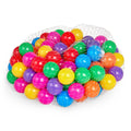 100 Plastic Balls for Foam Pool Non Toxic, Phthalate & BPA Free Indoor, Outdoor  Toddler Baby Kids Girls Boys Play Round