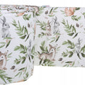 Baby Cot Liner Fit Crib All-round 260cm Straight Cotton Green Glade