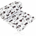 Baby Bedding Cot Liner 190 cm Half CotBed Black Cat