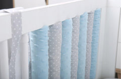 Double-sided Rail Cot Slat Cover Wrap Protector Blue 20Pc - MyHappy Baby