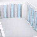 Cot Slat Covers Wrap Protector Blue 10Pc