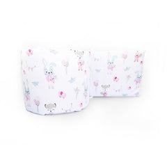 Padded Bumper To Fit Baby Cot Bed All-Round Cotton 420cm Fox and Rabbit - MyHappy Baby