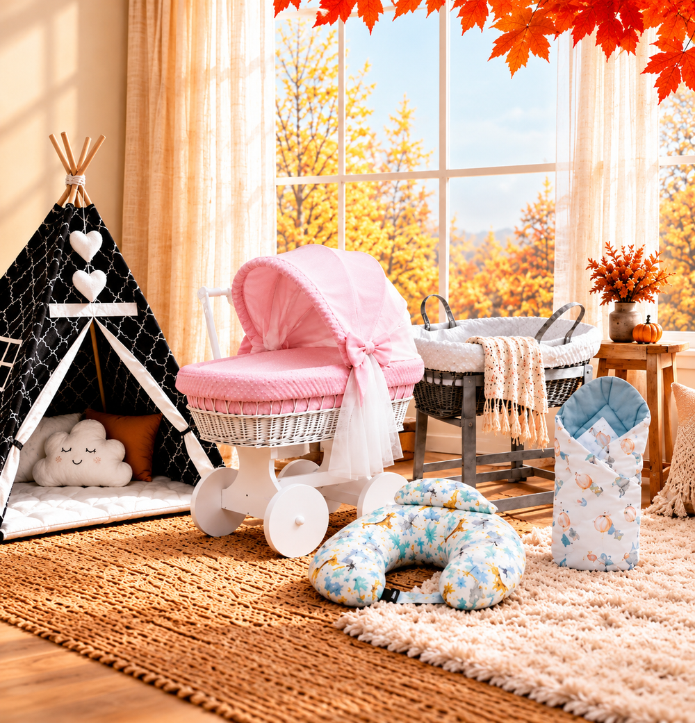 Main baby stroller scene mobile