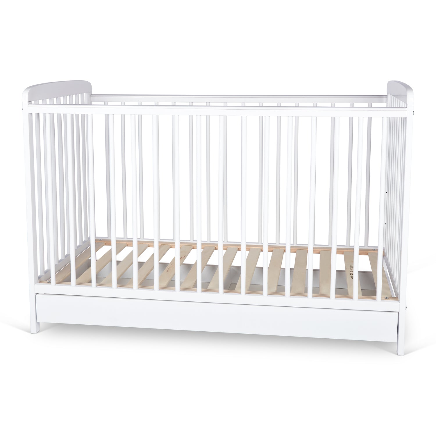 Luxury Baby Cot Crib Oliver with Drawer and Free Mattress 120x60cm