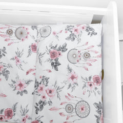 Baby Cot Bedding Set 3Pc Fit Cot bed 140x70 Dream Catcher Peach - MyHappy Baby