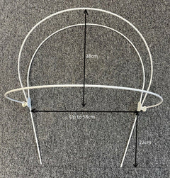 Hooded Holder to fit wicker Moses basket - MyHappy Baby