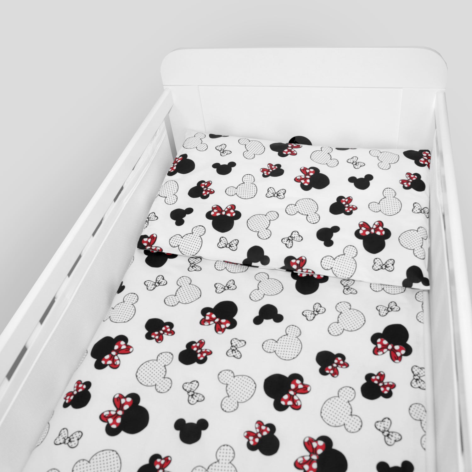 Baby Cot Bedding Set 5Pc Fit Cot 120x60cm Minnie