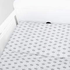 Baby Cot Bedding Set 6Pc Fit Cot 120x60cm Royal - MyHappy Baby
