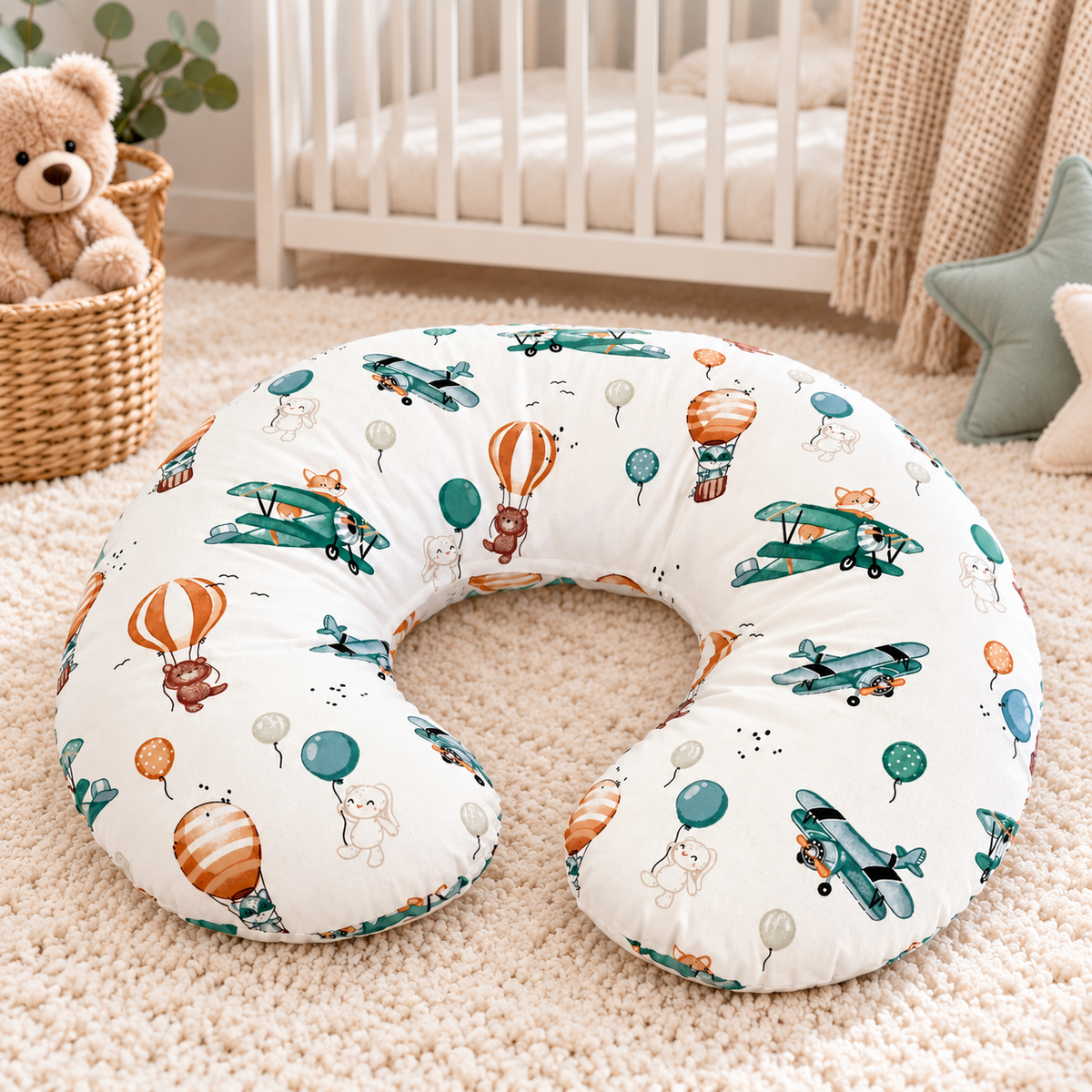 Baby Feeding Pillow Cotton Newborn Dreamy Flight