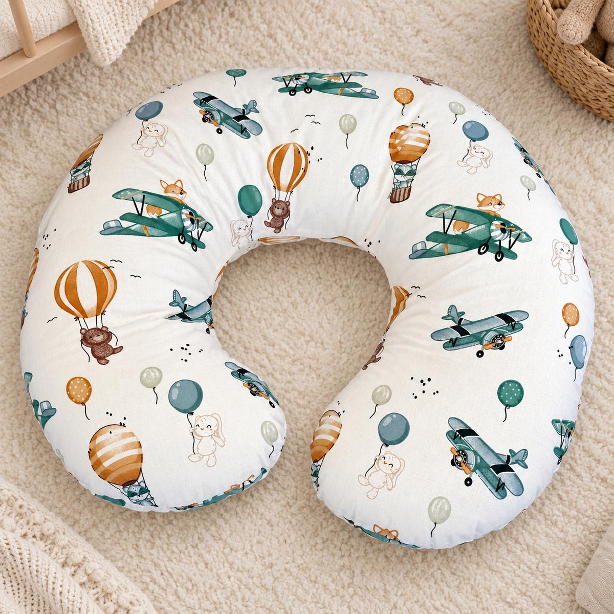 Baby Feeding Pillow Cotton Newborn Dreamy Flight