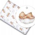 Cloud Dreams Baby Sheet 140x70 Cotton Comfort