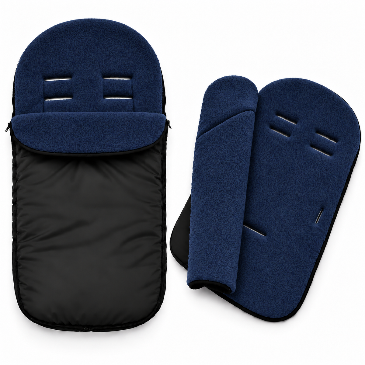 Universal Footmuff Black/ Dark Blue