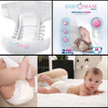 Disposable Diapers BABYMAM Fragrance Free and Extra Skin Care MINI 4-8kg