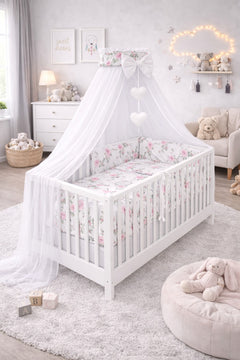 10Pc Baby Bedding Set 100% Cotton Fit Cot 120x60cm Dream Catcher - MyHappy Baby