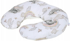 Baby Feeding Pillow Cotton Newborn Elephant in the Cloud - MyHappy Baby