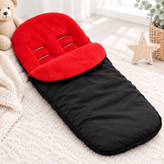 Universal Baby Footmuff for Pushchair & Stroller Warm Fleece Lining, Water-Resistant, 2-in-1 Cosy Toes - MyHappy Baby