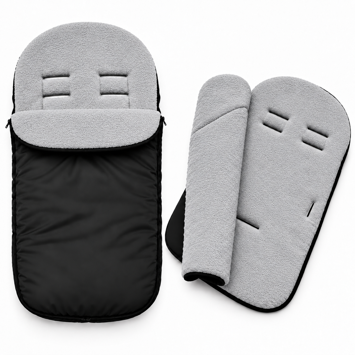 Universal Footmuff Black/ Grey