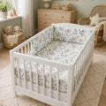 Baby Bedding Set 3Pc Pillow Duvet Bumper Fit Cot 120x60cm Green Glade