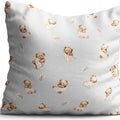 Teddy Bear Pillow Cover 40x40 cm – Cute Little Bear