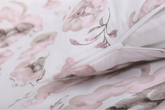 Bedding Baby Set to fit Cot 120x60cm Duvet Cover Pillow Case Organic Cotton Pink Bears - MyHappy Baby