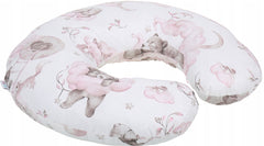Baby Feeding Pillow Cotton Newborn Pink Bears - MyHappy Baby