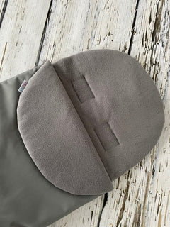 Universal Footmuff Fleece Pushchair Stroller Buggy Car seat Plain/Grey - MyHappy Baby