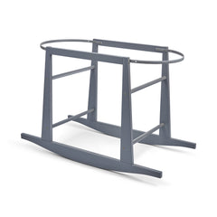 Rocking Stand for Moses Basket Wicker & Palm Grey - MyHappy Baby