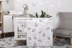 Baby Bedding Set 120x90cm Pillowcase Duvet Cover 2Pc Fit Cot Elephant in the Cloud - MyHappy Baby