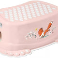 Baby Kids Step Stool Safe Non-Slip Toddlers Potty Training FOREST FAIRYTALE Light Pink