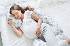 Pregnancy Pillow+Cover Rest Full Body Nursing Large C Shape Feathers - MyHappy Baby