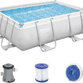 Bestway Rectangular Frame Garden Paddling Swimming Pool 56629 282x196x84cm