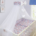 Canopy Holder Pole Bar Drape Mosquito Net with Ribbon COTBED/ COT Marine