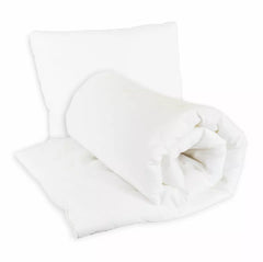 120x90cm 100% Cotton  Anti Allergy Duvet Pillow Filled Quilt Bedding Fit Baby Cot - MyHappy Baby