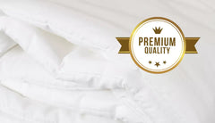 120x90cm 100% Cotton  Anti Allergy Duvet Pillow Filled Quilt Bedding Fit Baby Cot - MyHappy Baby