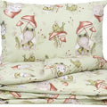 120x90 2Pc Baby Bedding Duvet Cover Set fit Cot Cotton Woodland Fantasy
