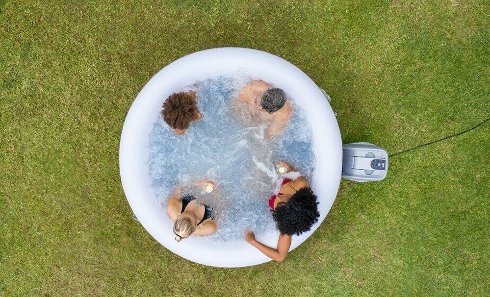 Bestway Lay-Z-Spa Cancun Hot Tub Jacuzzi Airjet 2-4 Person Inflatable