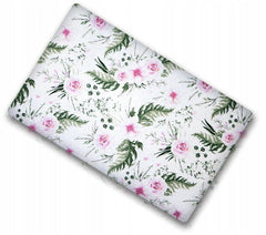 100% cotton fitted sheet printed design for baby crib 90x40cm Garden flowers - MyHappy Baby