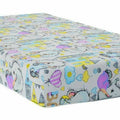 100% cotton fitted sheet printed design for baby crib 90x40cm Little elephant