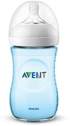 Philips Avent Baby Feeding Natural 260Ml/9Oz Bottle X2 Blue - MyHappy Baby