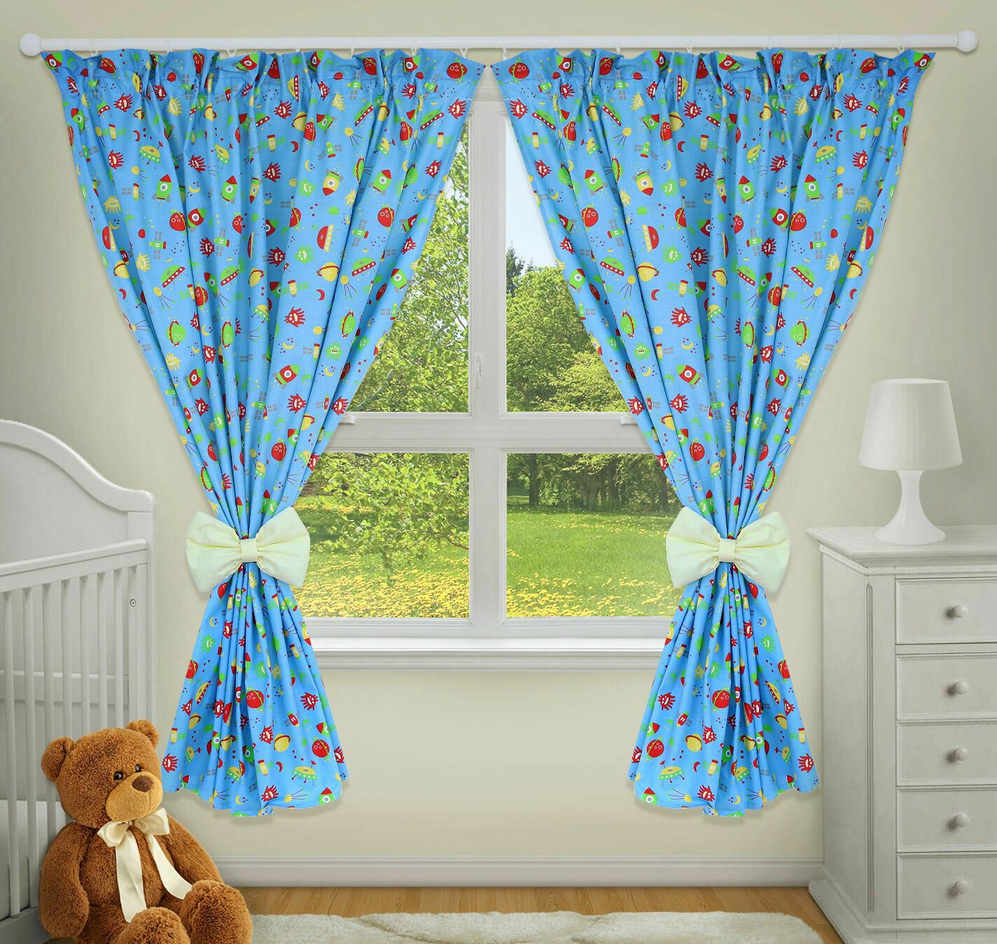 Nursery Curtains for Babies & Toddler's Bedroom Cosmos