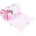Baby Padded Bumper 100% Cotton To Fit Crib All Round 260cm Ballerina Pink