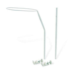 Baby Bedding Set 10Pc Fit Cot Bed 140x70cm - Small White Stars On Grey - MyHappy Baby