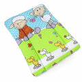 Baby 100% cotton changing mat child toddler Sheep turquoise