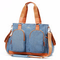 Baby Nappy Multi-Functional Diaper Bag Set With Changing Mat Babyono Glam Blue