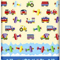 Baby Fitted Toddler Bed Sheet Printed 100% Cotton Mattress 160X80cm Trucks